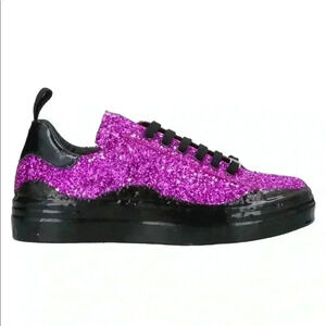 Montelpare Italy Glitter Sneakers! 39